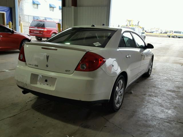 1G2ZH528554175493 - 2005 PONTIAC G6 GT WHITE photo 4