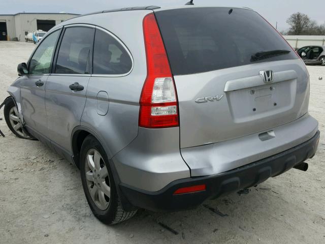 JHLRE38538C010268 - 2008 HONDA CR-V EX SILVER photo 3