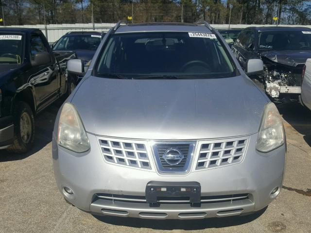 JN8AS58T18W300394 - 2008 NISSAN ROGUE S SILVER photo 9