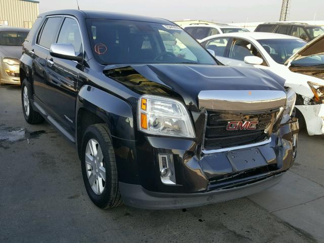 2GKALMEK7C6334913 - 2012 GMC TERRAIN SL BLACK photo 1