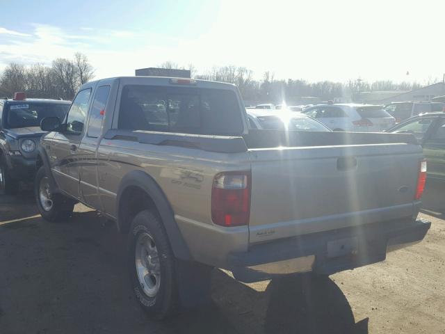 1FTZR15E21TA17910 - 2001 FORD RANGER SUP TAN photo 3