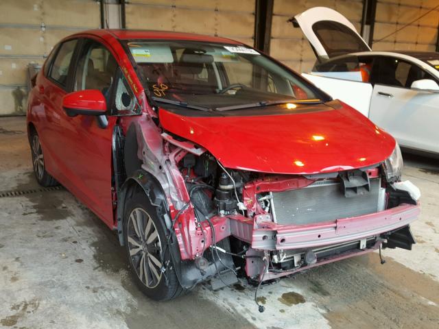 JHMGK5H73GX017513 - 2016 HONDA FIT EX RED photo 1