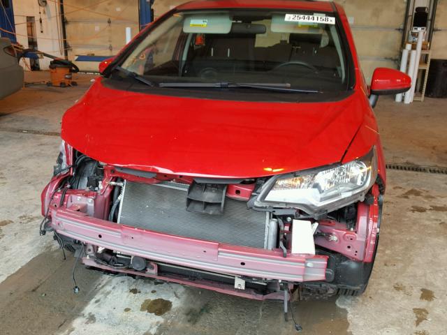 JHMGK5H73GX017513 - 2016 HONDA FIT EX RED photo 9