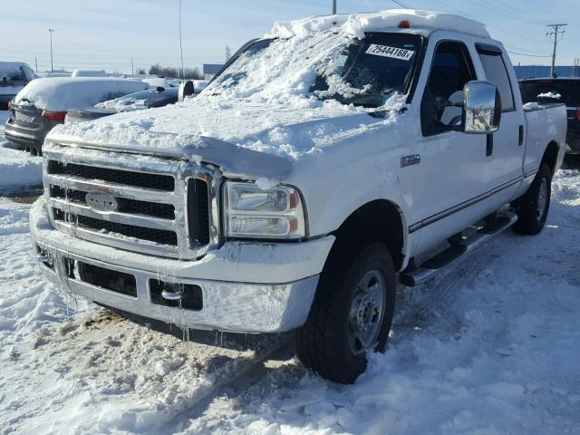 1FTSW21546EC21139 - 2006 FORD F250 SUPER WHITE photo 2