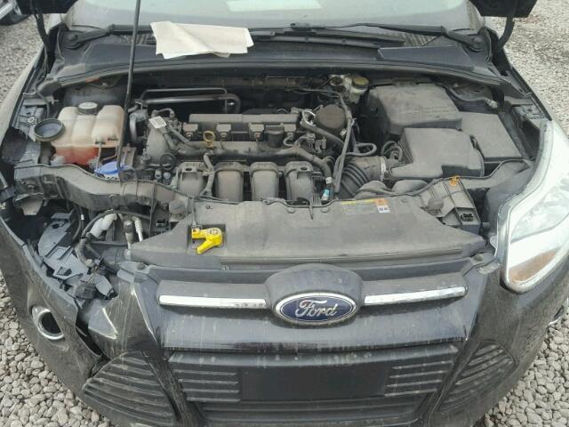 1FADP3K2XDL157431 - 2013 FORD FOCUS SE BLACK photo 7