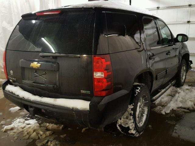 1GNSKBE02BR321311 - 2011 CHEVROLET TAHOE K150 BLACK photo 4