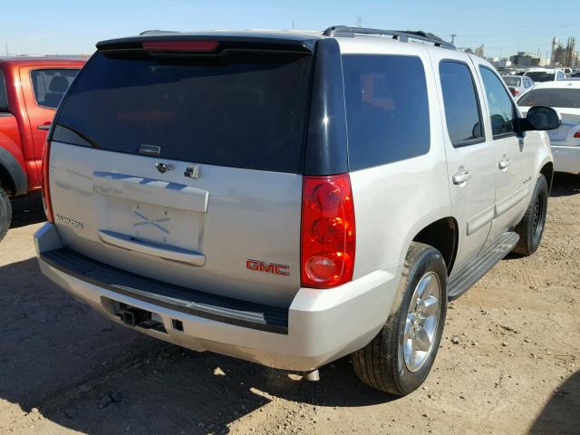 1GKFC23JX9R220597 - 2009 GMC YUKON SLE GRAY photo 4