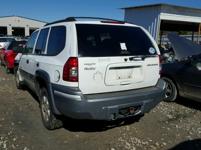 4NUDS13S852703098 - 2005 ISUZU ASCENDER S 白色 照片 3