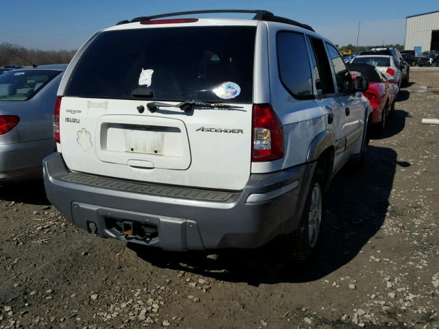 4NUDS13S852703098 - 2005 ISUZU ASCENDER S 白色 照片 4