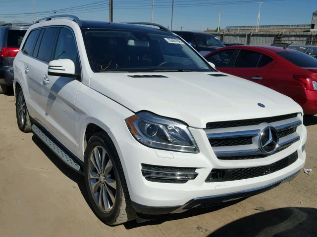 4JGDF2EE8GA667205 - 2016 MERCEDES-BENZ GL 350 BLU WHITE photo 1