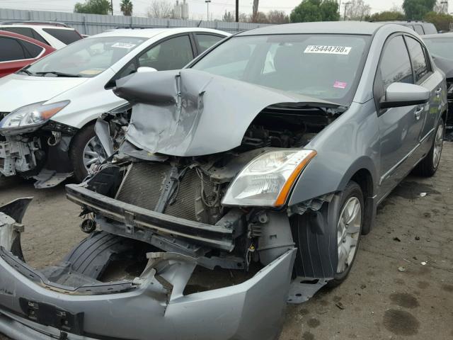 3N1AB6APXBL704468 - 2011 NISSAN SENTRA 2.0 GRAY photo 2