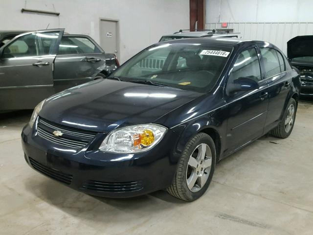 1G1AC5F5XA7231601 - 2010 CHEVROLET COBALT 1LT BLUE photo 2