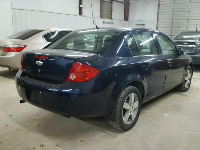 1G1AC5F5XA7231601 - 2010 CHEVROLET COBALT 1LT BLUE photo 4