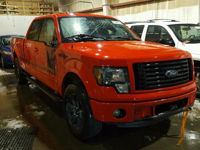 1FTFW1ET1CFC60328 - 2012 FORD F150 SUPER RED photo 1