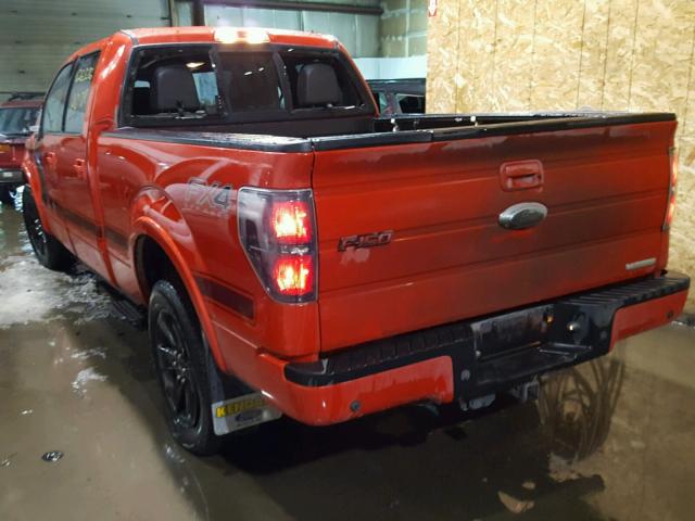 1FTFW1ET1CFC60328 - 2012 FORD F150 SUPER RED photo 3