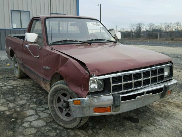 JAABL14L1H0717049 - 1987 ISUZU PUP MAROON photo 1