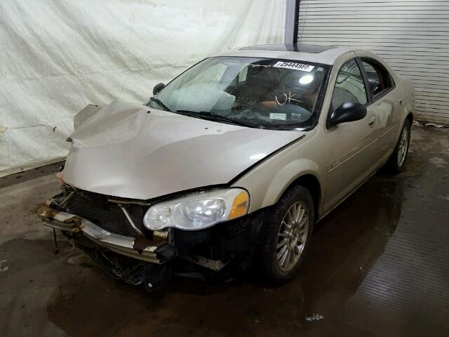 1C3EL46J05N571314 - 2005 CHRYSLER SEBRING TAN photo 2