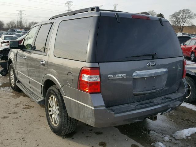 1FMJU1H50EEF26472 - 2014 FORD EXPEDITION GRAY photo 3