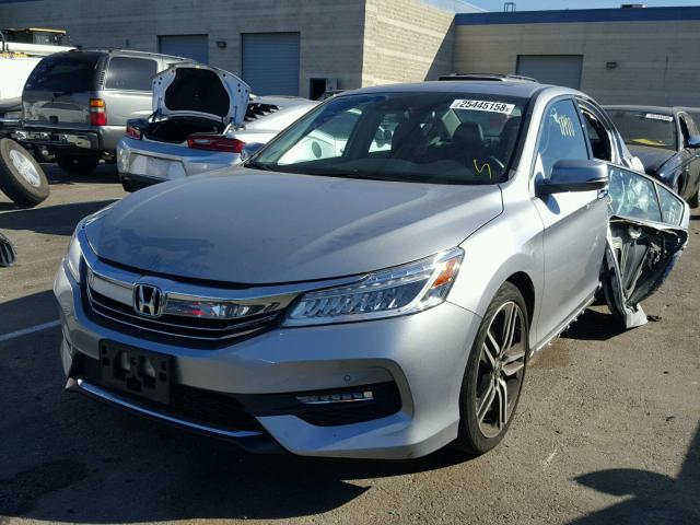 1HGCR3F95GA017909 - 2016 HONDA ACCORD TOU SILVER photo 2