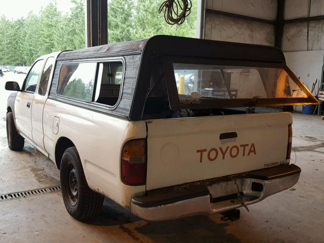 4TAVL52N8TZ215916 - 1996 TOYOTA TACOMA XTR WHITE photo 3