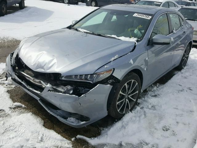 19UUB2F55GA001676 - 2016 ACURA TLX TECH SILVER photo 2