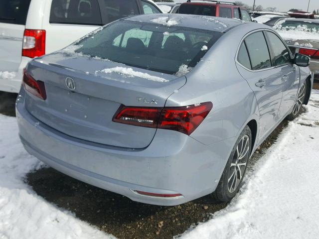 19UUB2F55GA001676 - 2016 ACURA TLX TECH SILVER photo 4