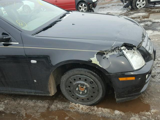 1G6DW677660192641 - 2006 CADILLAC STS BLACK photo 9