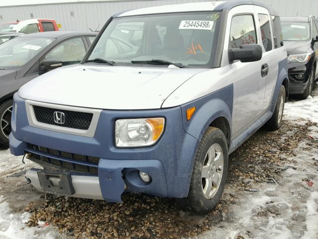 5J6YH28685L024174 - 2005 HONDA ELEMENT EX SILVER photo 2