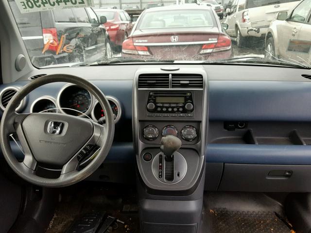 5J6YH28685L024174 - 2005 HONDA ELEMENT EX SILVER photo 9