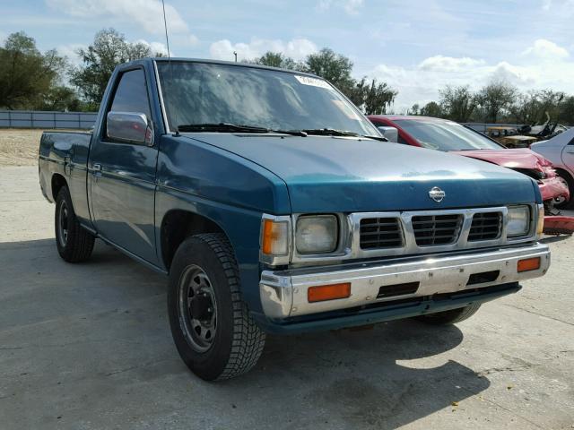 1N6SD11S4SC315742 - 1995 NISSAN TRUCK E/XE GREEN photo 1