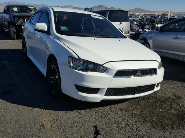 JA32U2FU8AU023649 - 2010 MITSUBISHI LANCER ES/ WHITE photo 1