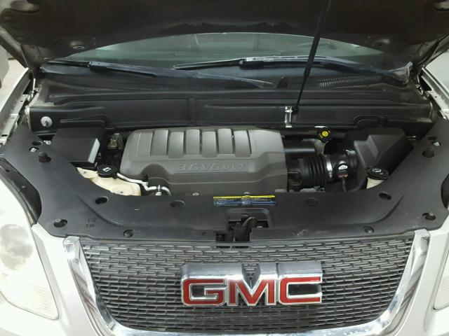 1GKER33738J142990 - 2008 GMC ACADIA SLT SILVER photo 7