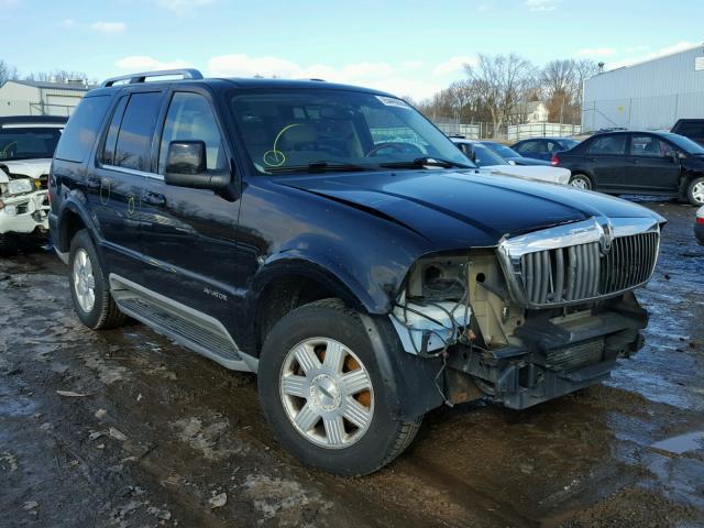 5LMEU88H54ZJ20986 - 2004 LINCOLN AVIATOR BLACK photo 1