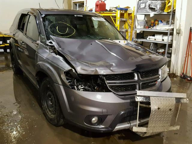 3C4PDDEG9CT397909 - 2012 DODGE JOURNEY R/ GRAY photo 1