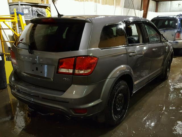 3C4PDDEG9CT397909 - 2012 DODGE JOURNEY R/ GRAY photo 4