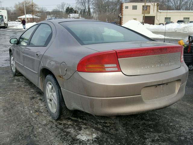 2B3HD46R7YH394173 - 2000 DODGE INTREPID TAN photo 3