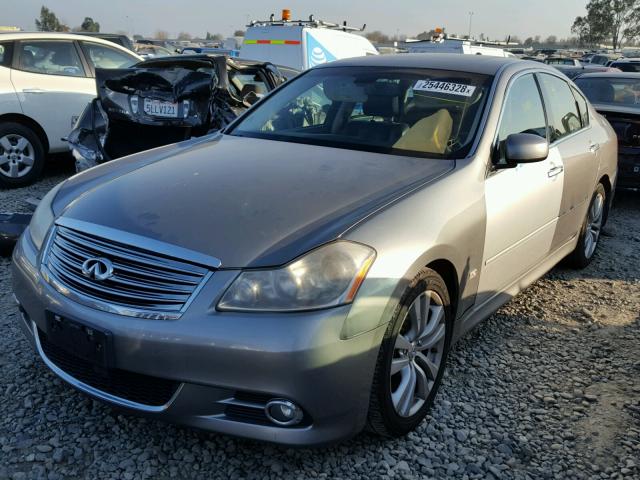 JNKAY01EX8M600423 - 2008 INFINITI M35 BASE TAN photo 2