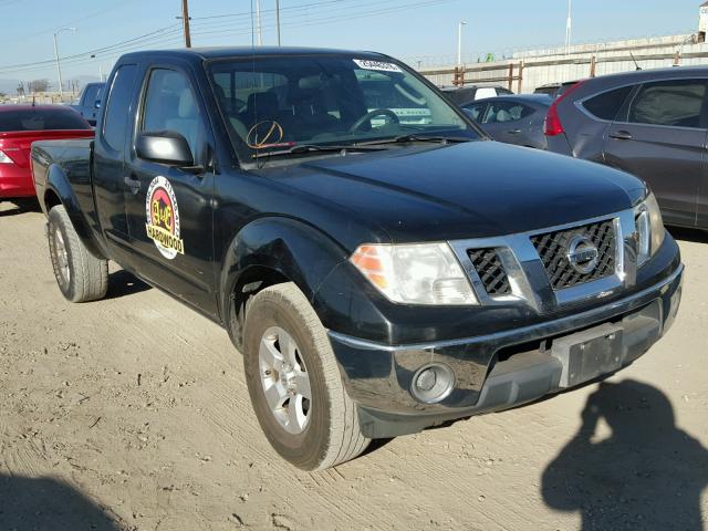 1N6AD0CU8AC417208 - 2010 NISSAN FRONTIER K BLACK photo 1