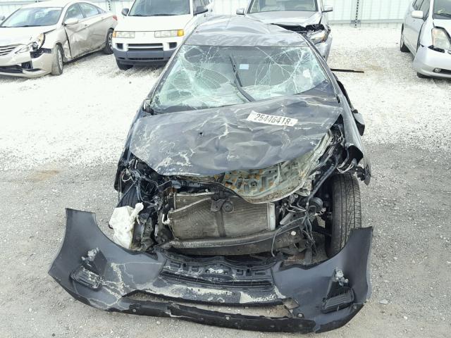 JTDKDTB35D1038880 - 2013 TOYOTA PRIUS C BLACK photo 10