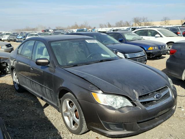 4S3BL616497233406 - 2009 SUBARU LEGACY 2.5 BROWN photo 1