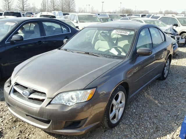 4S3BL616497233406 - 2009 SUBARU LEGACY 2.5 BROWN photo 2