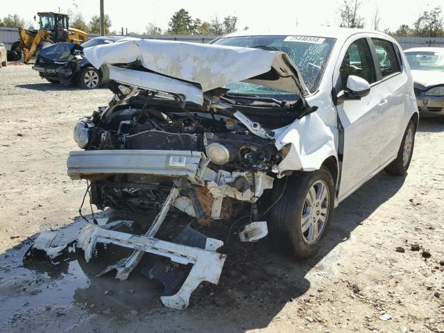 1G1JA6SHXC4142272 - 2012 CHEVROLET SONIC LS 白色 照片 2
