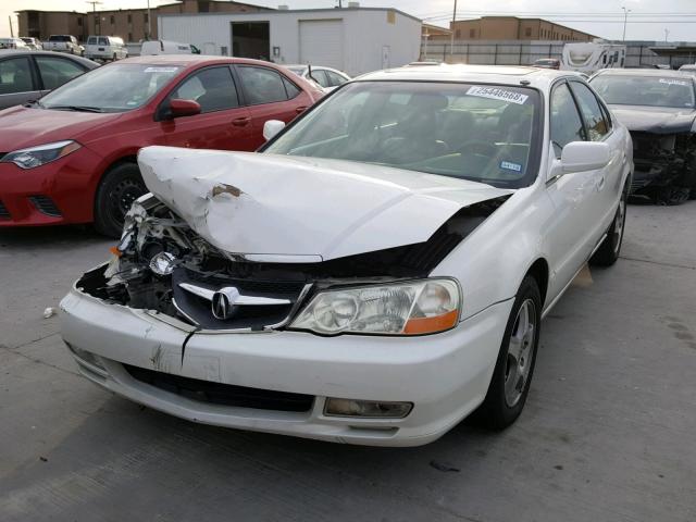 19UUA56602A032291 - 2002 ACURA 3.2TL WHITE photo 2