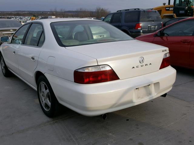 19UUA56602A032291 - 2002 ACURA 3.2TL WHITE photo 3