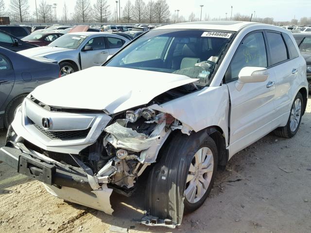 5J8TB2H52BA002768 - 2011 ACURA RDX TECHNO WHITE photo 2