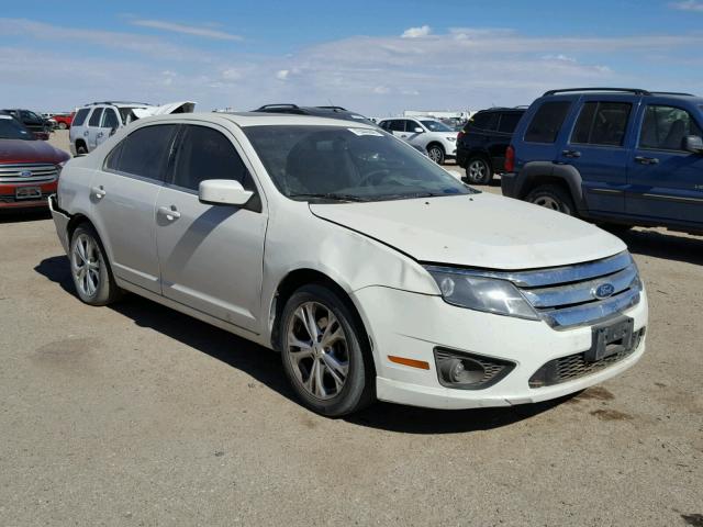 3FAHP0HA9CR237477 - 2012 FORD FUSION SE WHITE photo 1