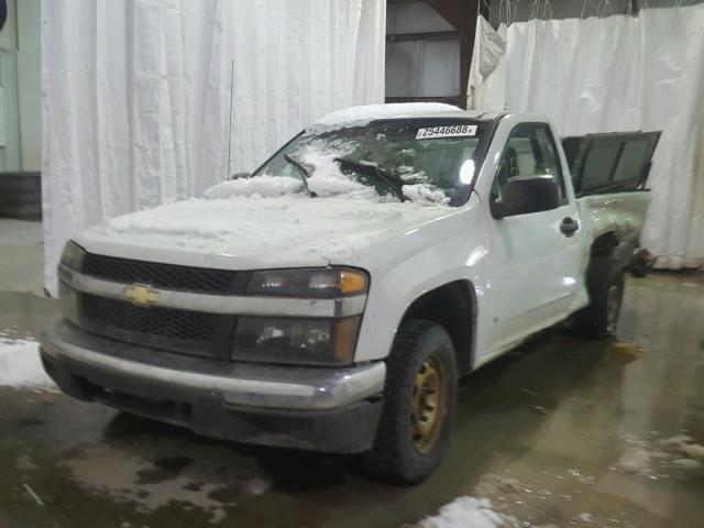 1GCCS149378125754 - 2007 CHEVROLET COLORADO WHITE photo 2