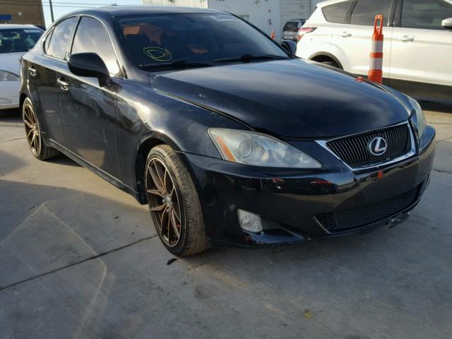 JTHBK262865012379 - 2006 LEXUS IS 250 BLACK photo 1