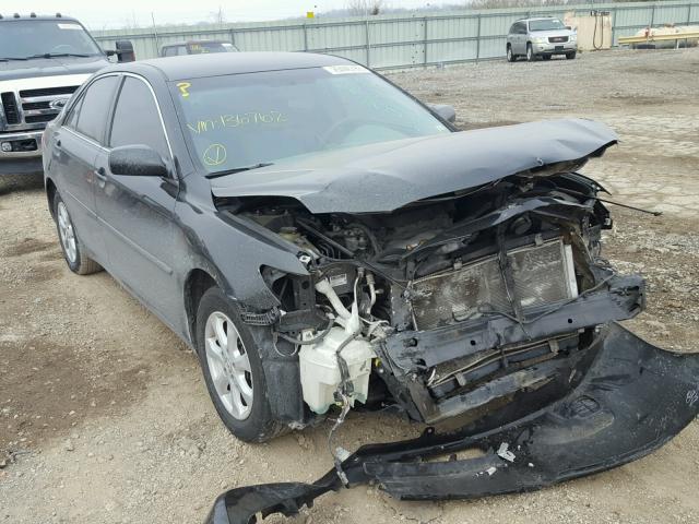 4T4BF3EK4BR136762 - 2011 TOYOTA CAMRY BASE BLACK photo 1