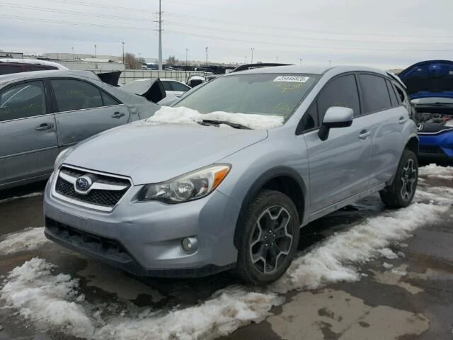 JF2GPAGC8DH840052 - 2013 SUBARU XV CROSSTR BLUE photo 2